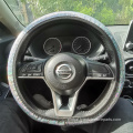 Leather Steering Wheel Cover Diamond leather steering wheel cover Supplier